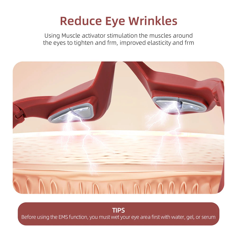 Velora EMS Eye Massager – Dark Circle & Eye Bag Relief