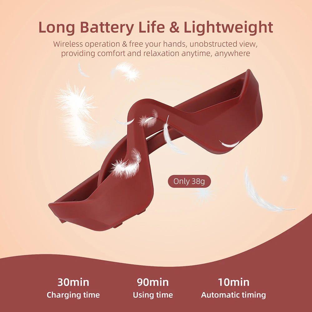 Velora EMS Eye Massager – Dark Circle & Eye Bag Relief