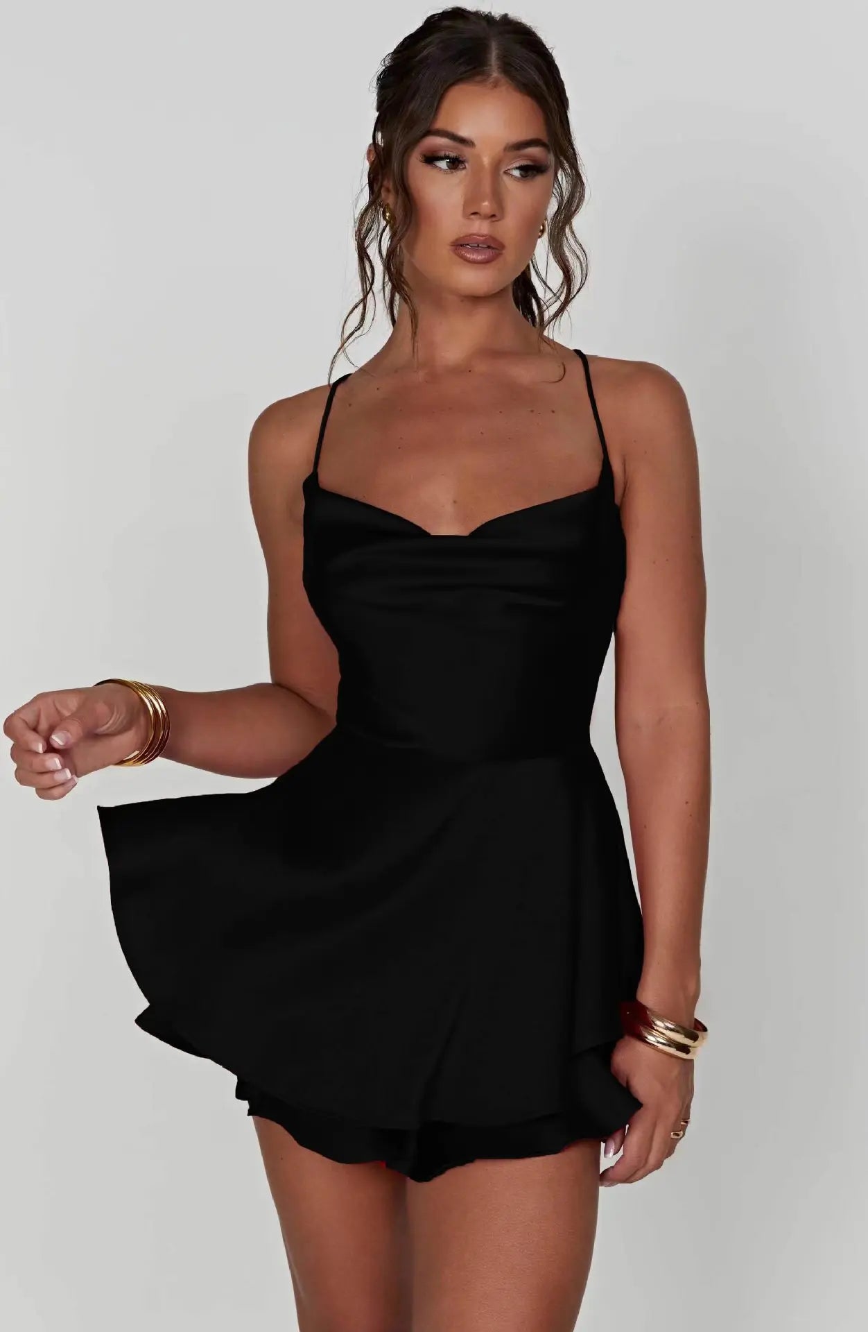 Luna Backless Mini dress